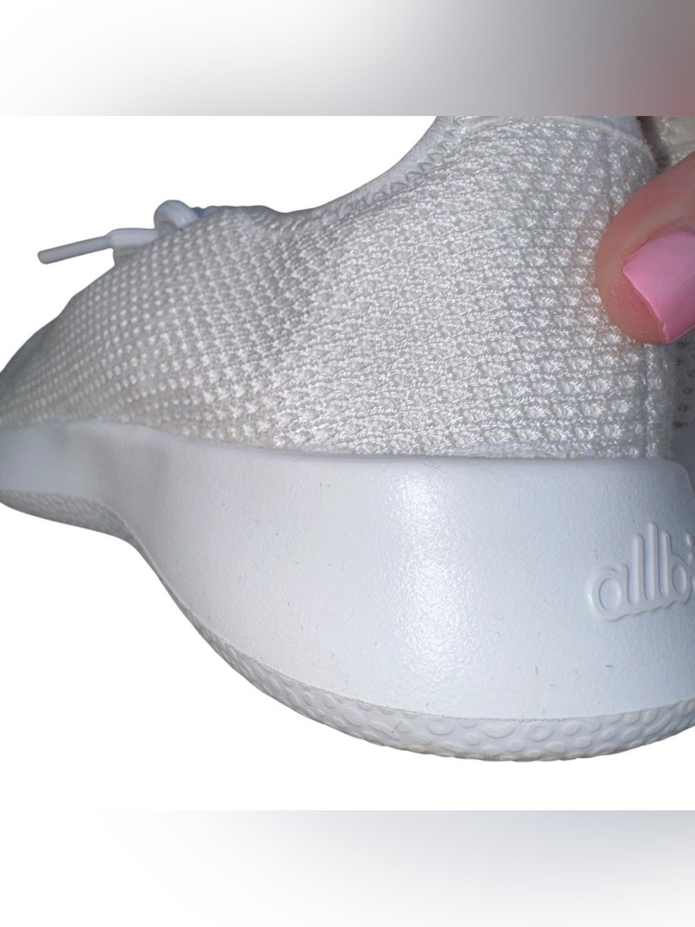 ALLBIRDS Tree Runners TR Sneakers Kaikoura White/White Sole Size 8 - Picture 13 of 15